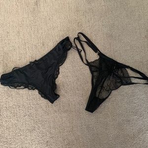 COPY - Victoria’s Secret NWOT Black Thong Panties